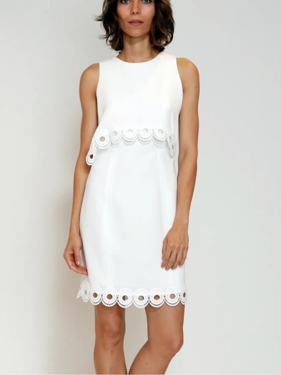 Shoshanna Dresses & Skirts - Shoshanna Bloom Dress White Size 4
